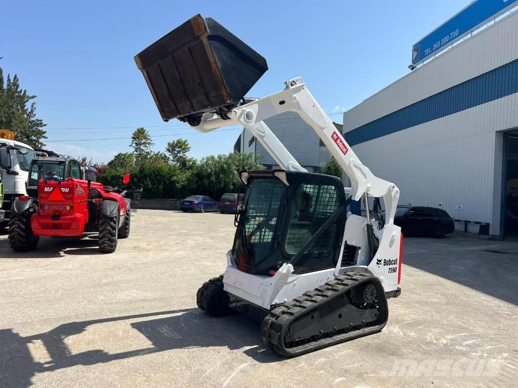 Bobcat T 590 HF Minilæsser - skridstyret