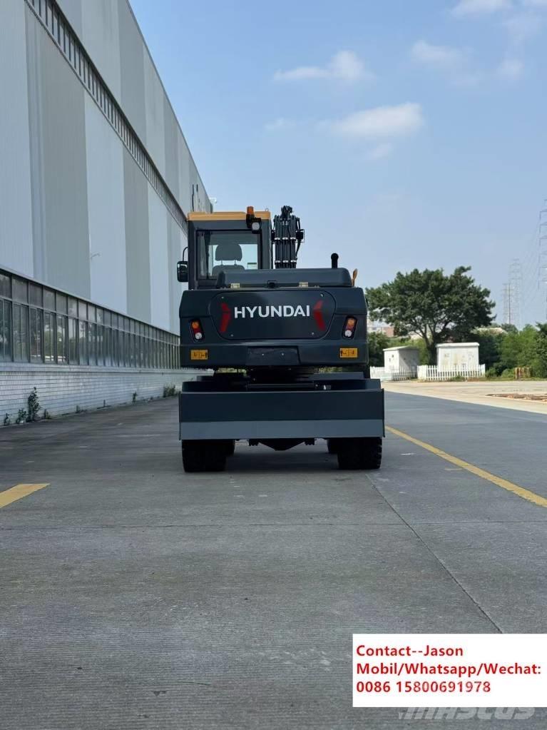 Hyundai HW80 Gravemaskiner på hjul