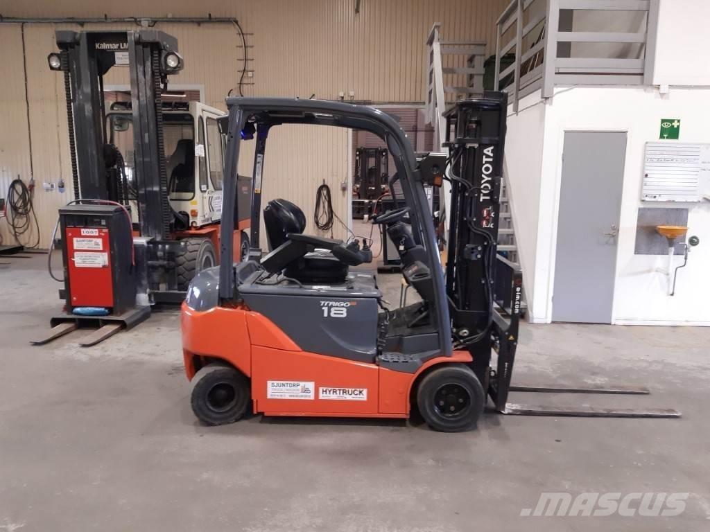 Toyota 8FBMT18 El gaffeltrucks
