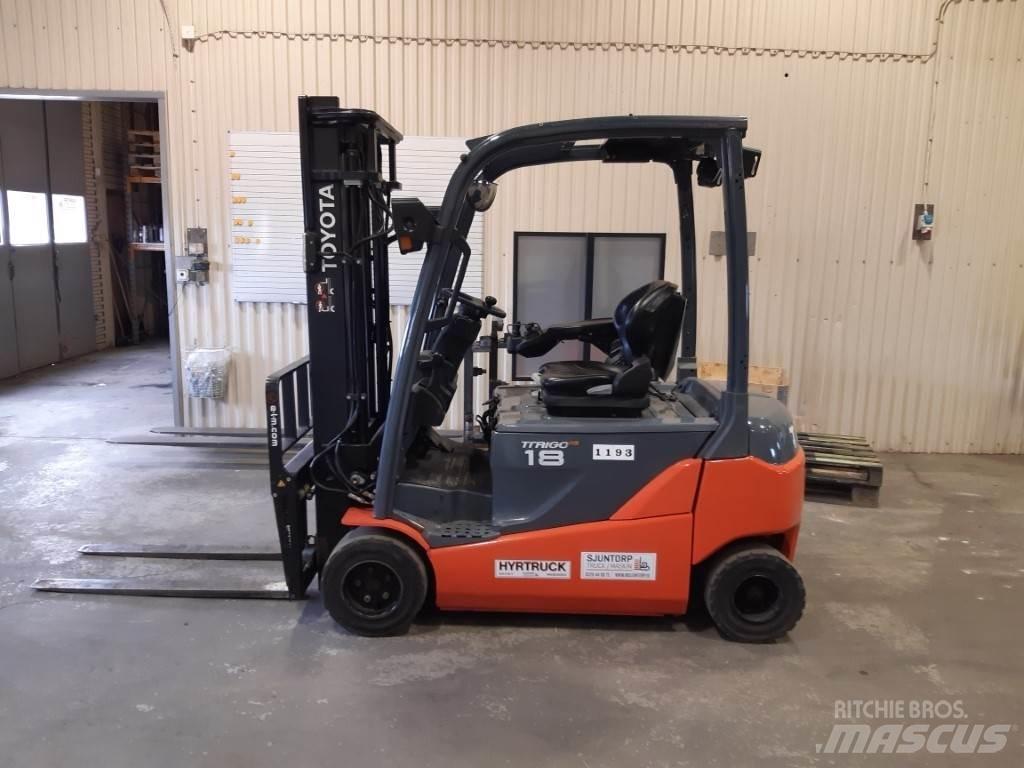 Toyota 8FBMT18 El gaffeltrucks