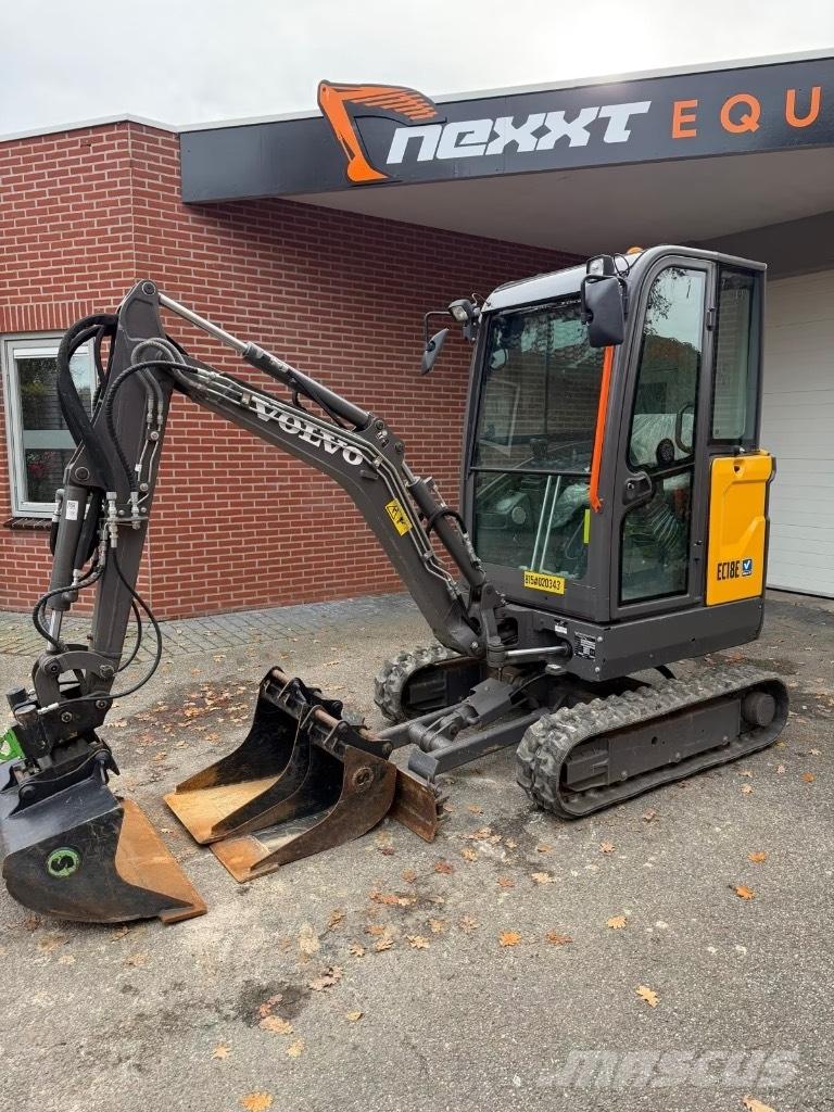 Volvo EC 18 E Minigravemaskiner