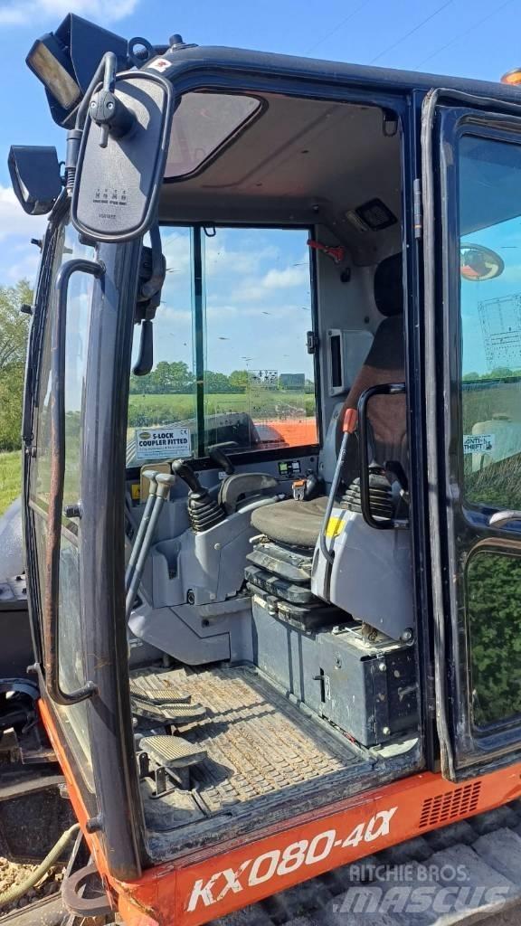 Kubota KX 080-4 Midi-gravemaskiner 7t - 12t