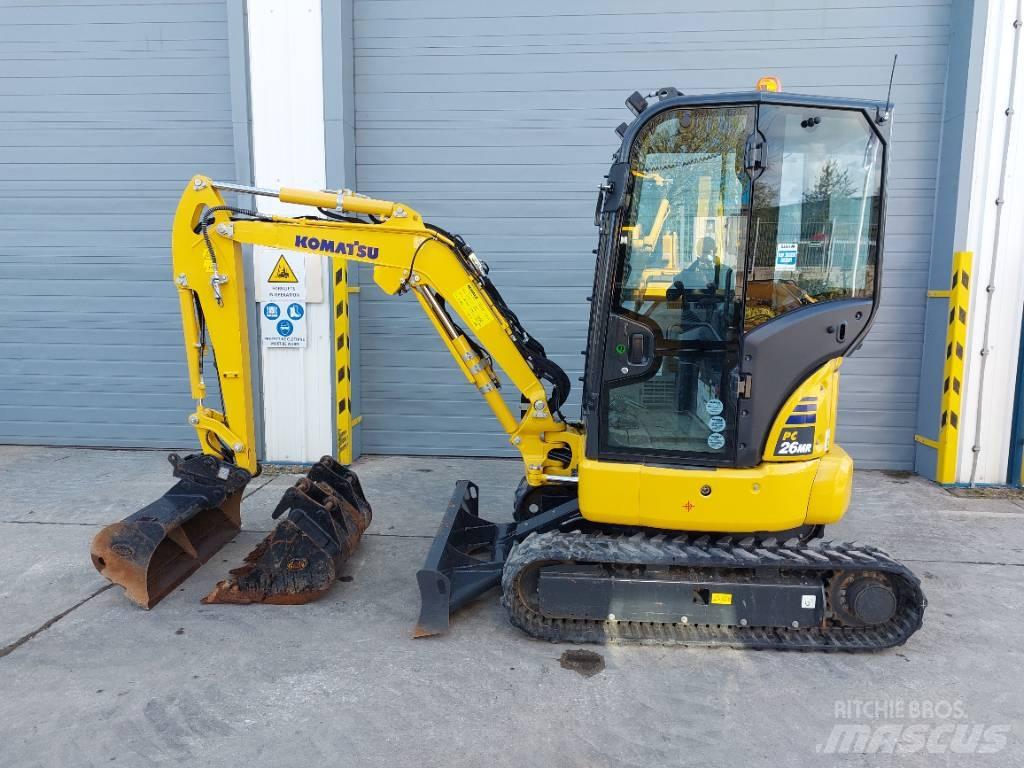 Komatsu PC26MR-5 Minigravemaskiner