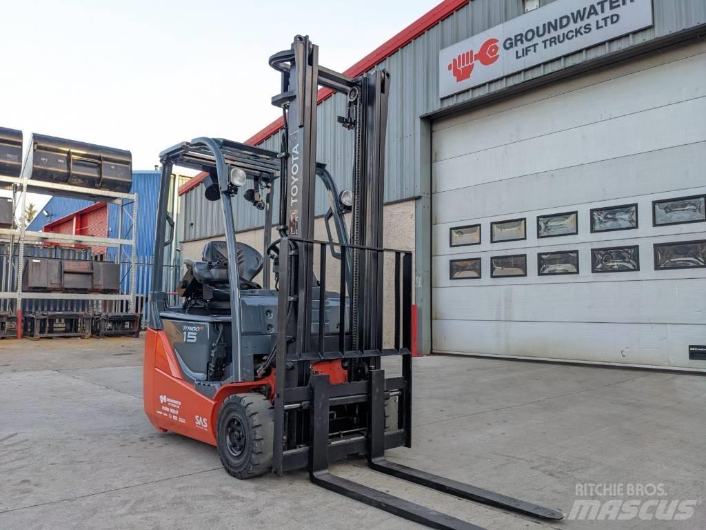 Toyota 8FBE15T El gaffeltrucks