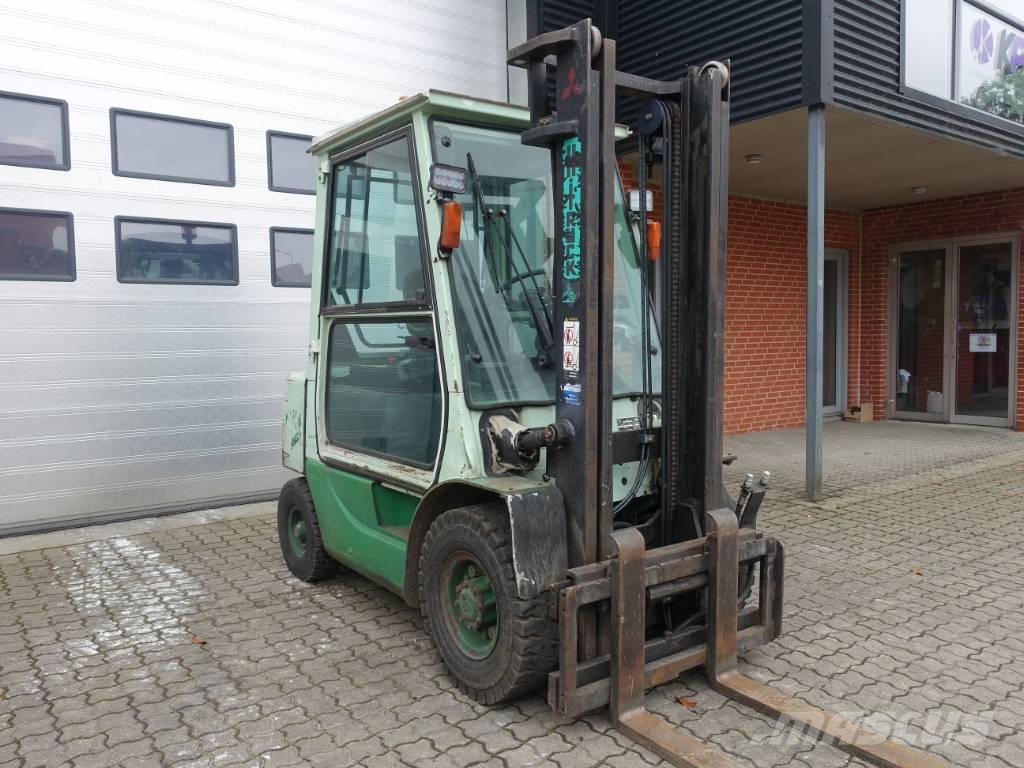 Mitsubishi FD 25 T Diesel gaffeltrucks