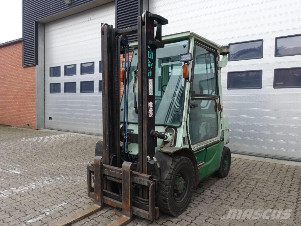 Mitsubishi FD 25 T Diesel gaffeltrucks
