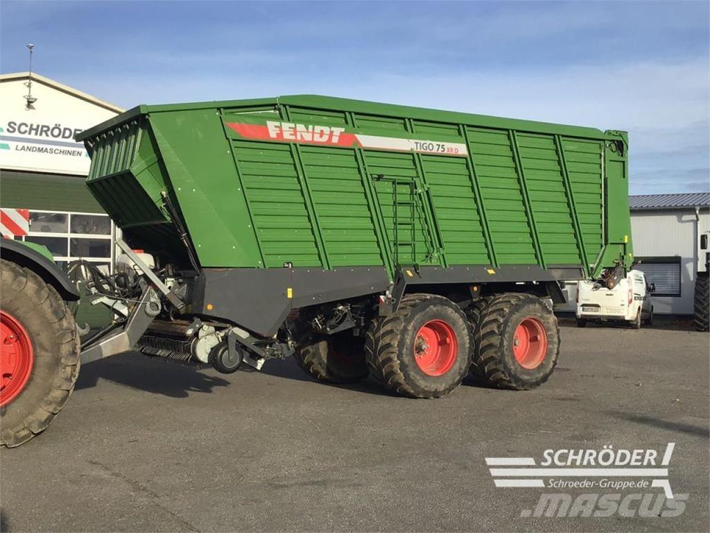 Fendt TIGO 75 XR Selvlæssende vogne