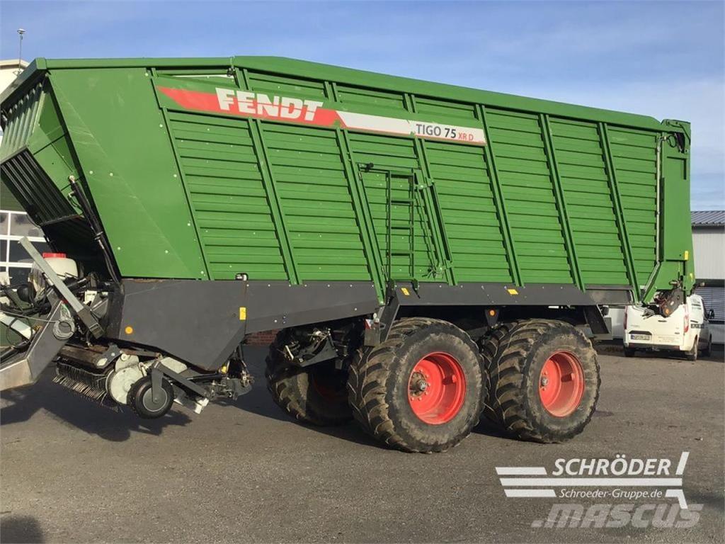 Fendt TIGO 75 XR Selvlæssende vogne