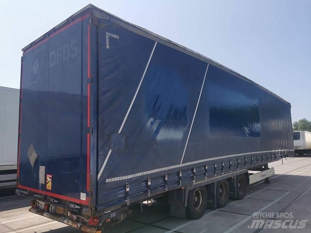 Krone N/A Semi-trailer med Gardinsider