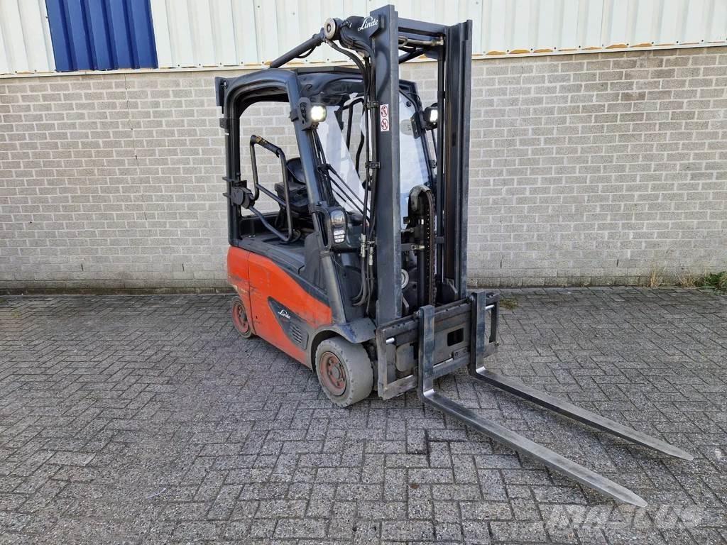 Linde E16P-02 El gaffeltrucks