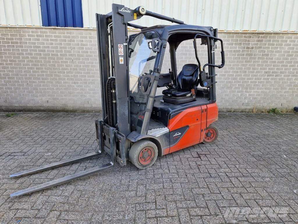 Linde E16P-02 El gaffeltrucks
