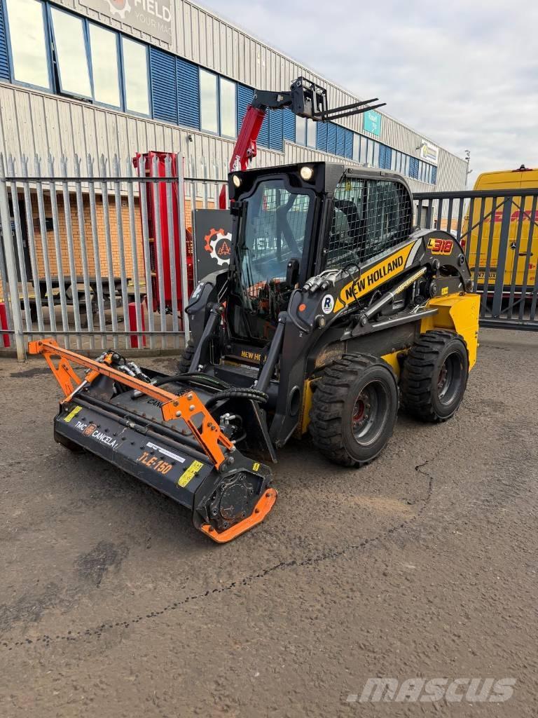 New Holland L 318 Minilæsser - knækstyret