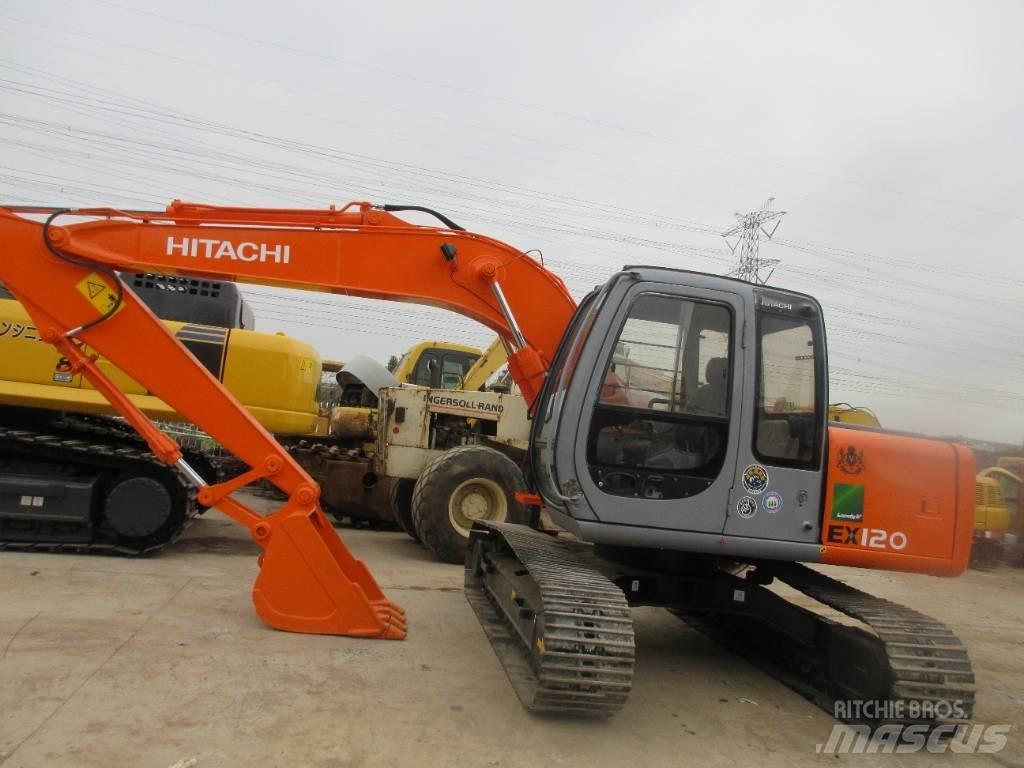 Hitachi EX 120-3 Gravemaskiner på larvebånd