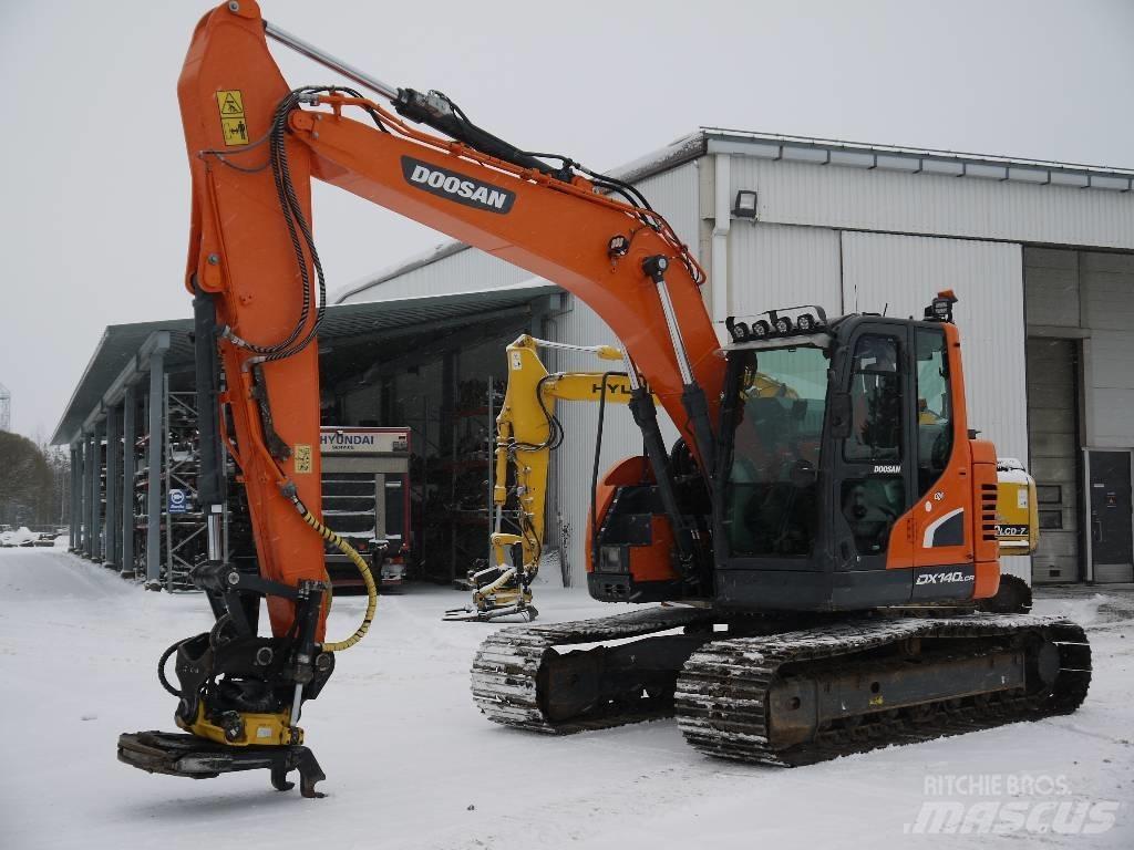 Doosan DX 140 LCR-5 Gravemaskiner på larvebånd