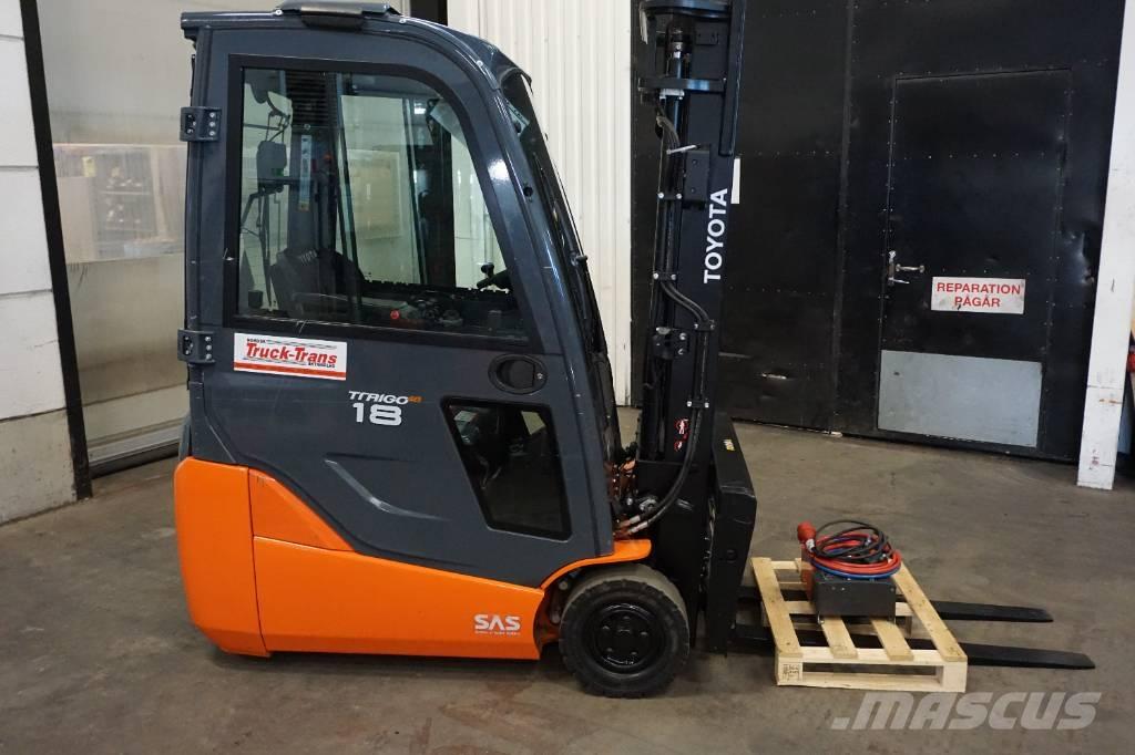 Toyota 8FBEK18T El gaffeltrucks