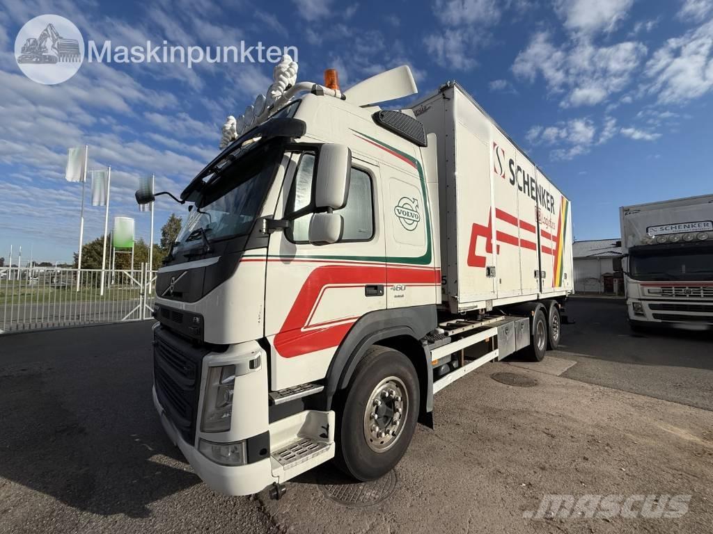 Volvo FM 460 Lastbiler med containerramme / veksellad