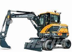 Hyundai HW 65 A Gravemaskiner på hjul