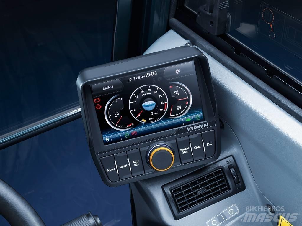 Hyundai HW 65 A Gravemaskiner på hjul