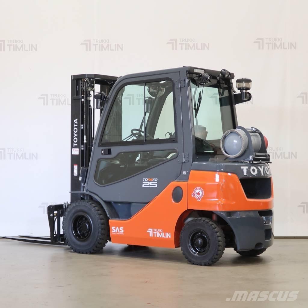 Toyota 02-8FGF25 LPG gaffeltrucks