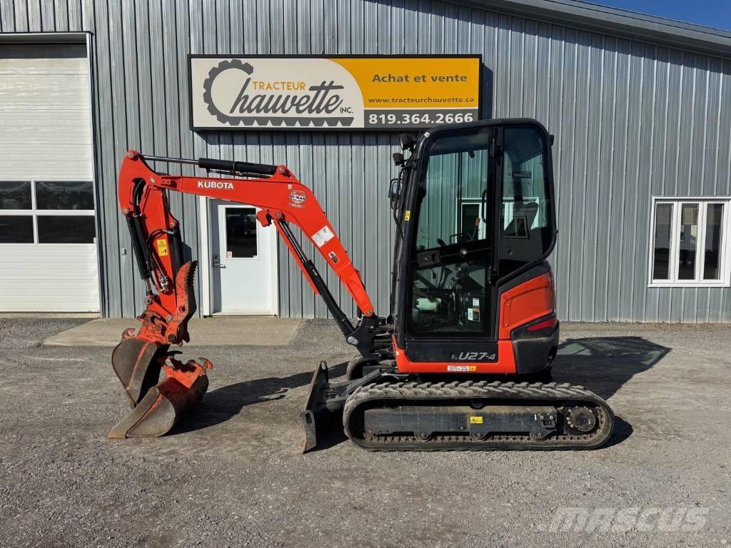 Kubota U 27-4 Minigravemaskiner