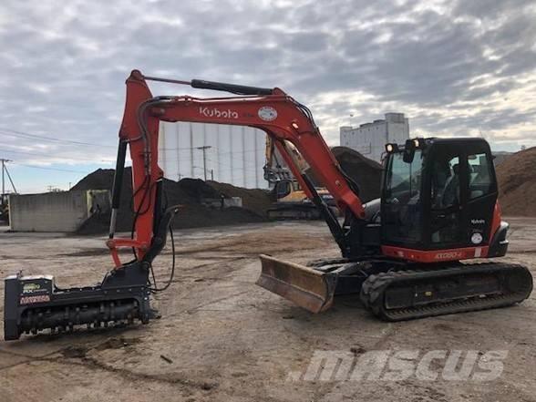 Kubota KX 080-4S2 Gravemaskiner på larvebånd