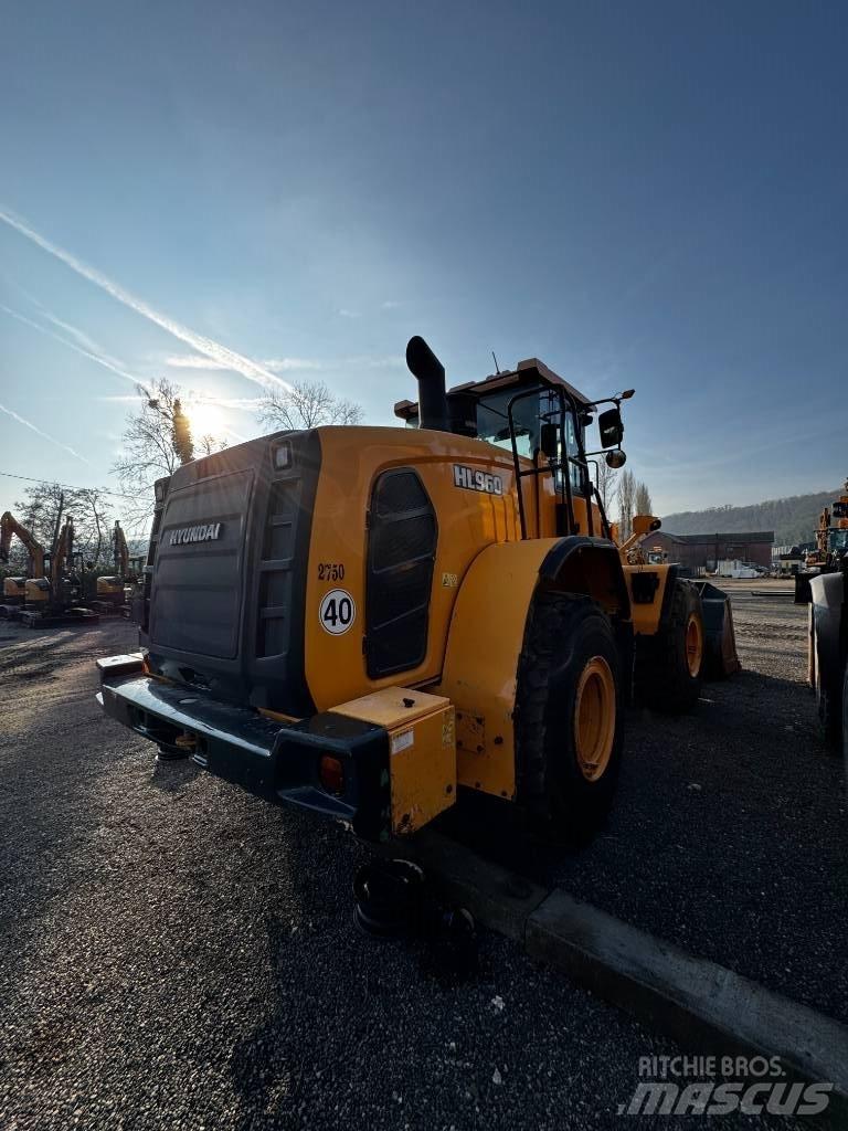 Hyundai HL 960 Læssemaskiner på hjul