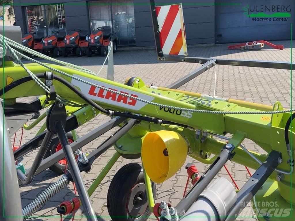 CLAAS Volto 55 River og høvendere