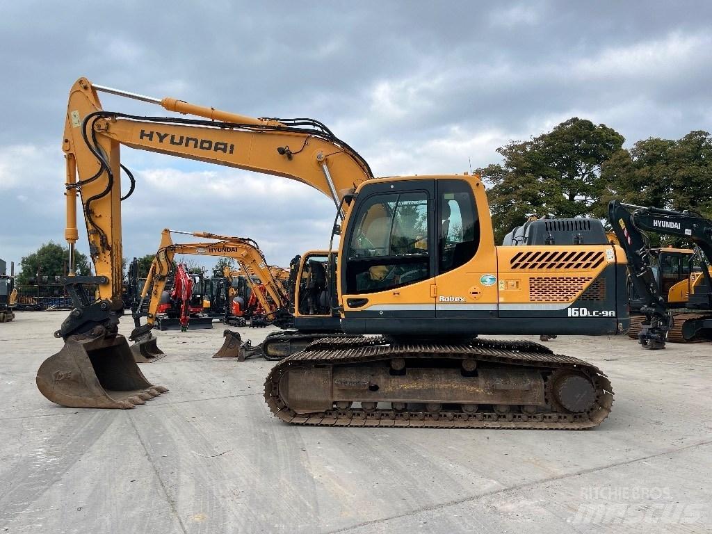 Hyundai 160LC-9A Gravemaskiner på larvebånd
