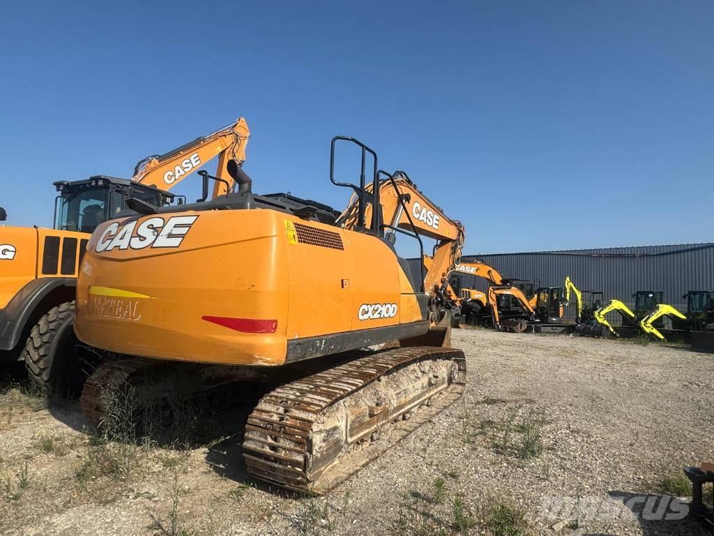 CASE CX210D Gravemaskiner på larvebånd