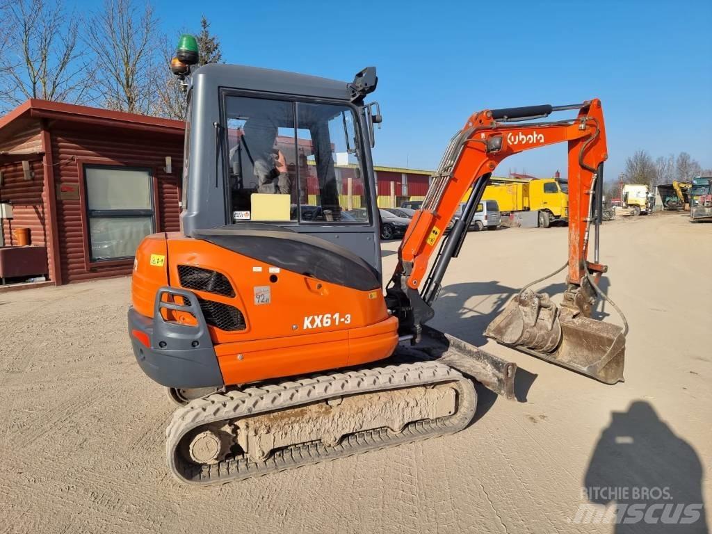 Kubota KX 61-3 Minigravemaskiner