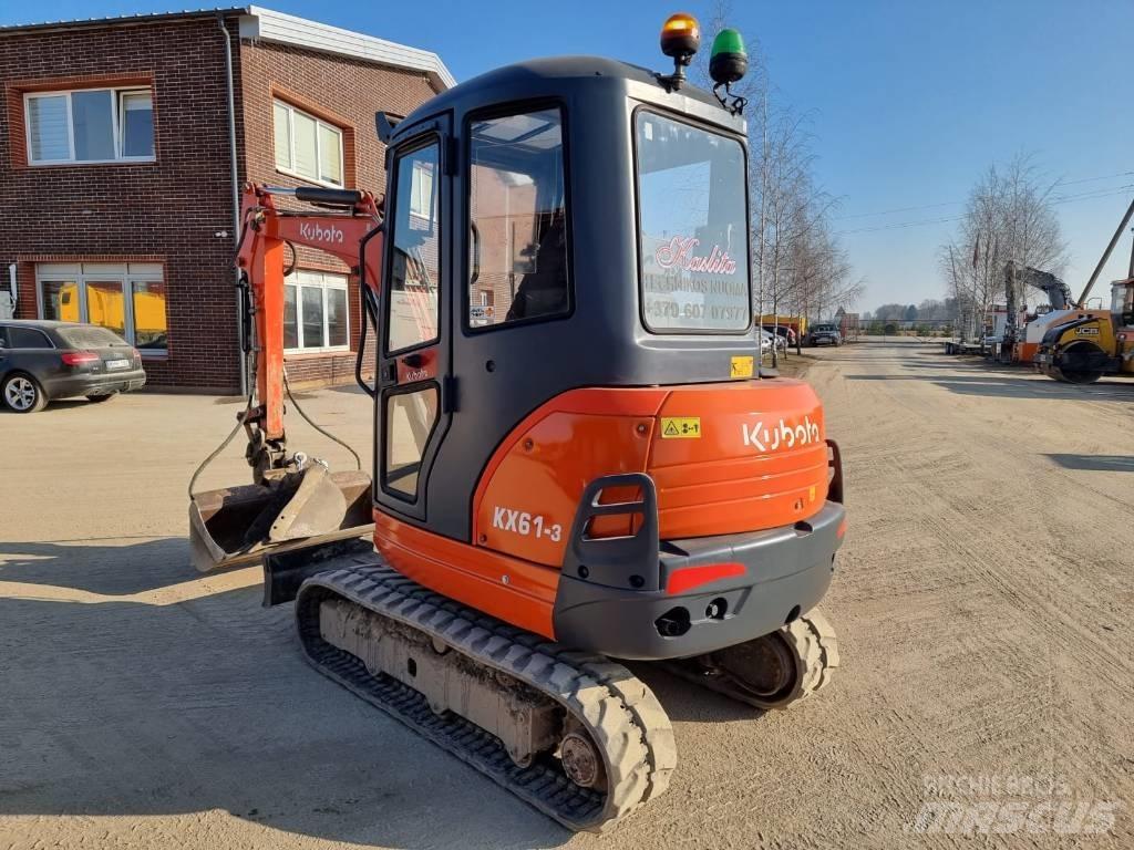Kubota KX 61-3 Minigravemaskiner