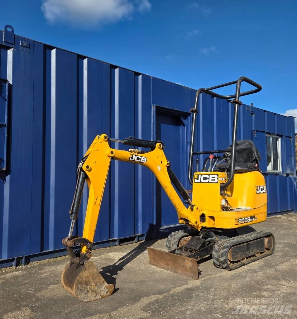JCB 8008 CTS 3 Bkts Minigravemaskiner