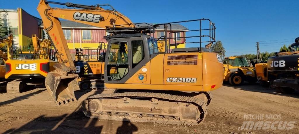 CASE CX 210 D Gravemaskiner på larvebånd