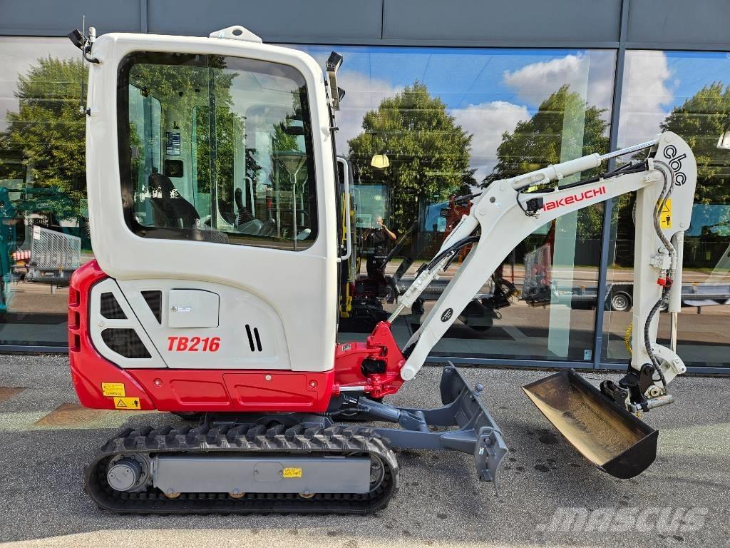 Takeuchi TB 216 Minigravemaskiner