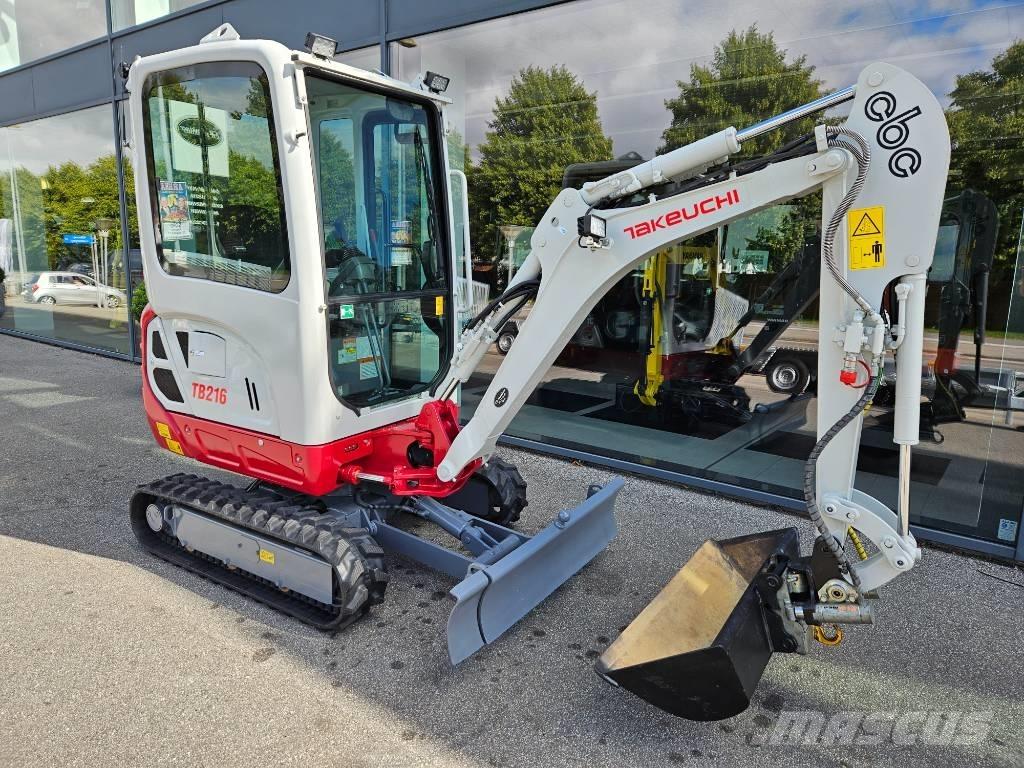Takeuchi TB 216 Minigravemaskiner