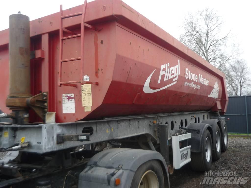 Fliegl DHKS350 Semi-trailer med tip