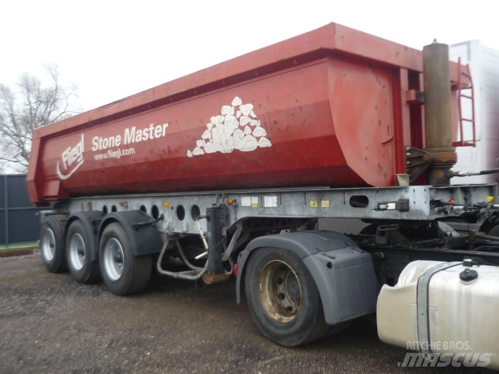 Fliegl DHKS350 Semi-trailer med tip