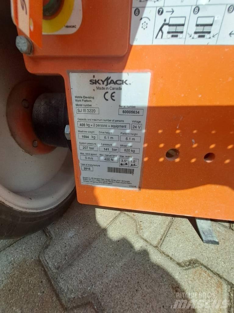 SkyJack SJIII 3220 Saxlifte