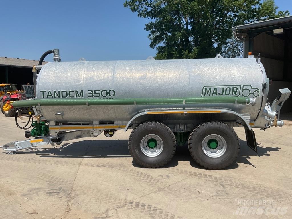 Major TANDEM 3500 Gyllevogne/Slamsugere
