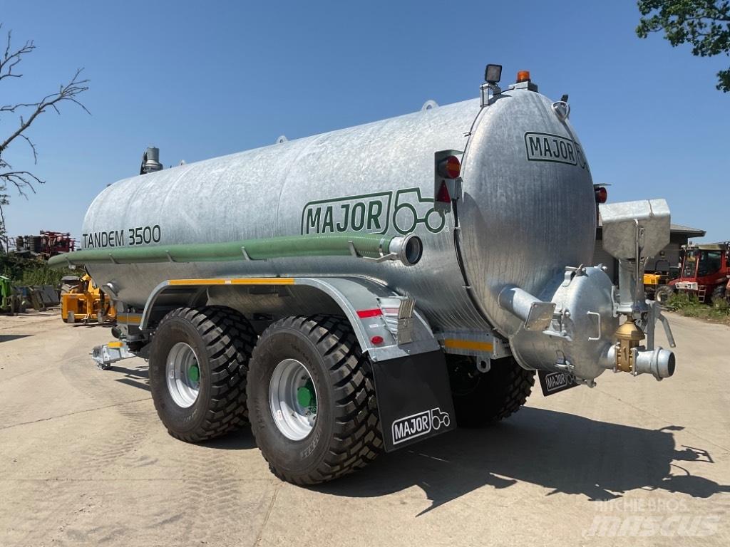 Major TANDEM 3500 Gyllevogne/Slamsugere