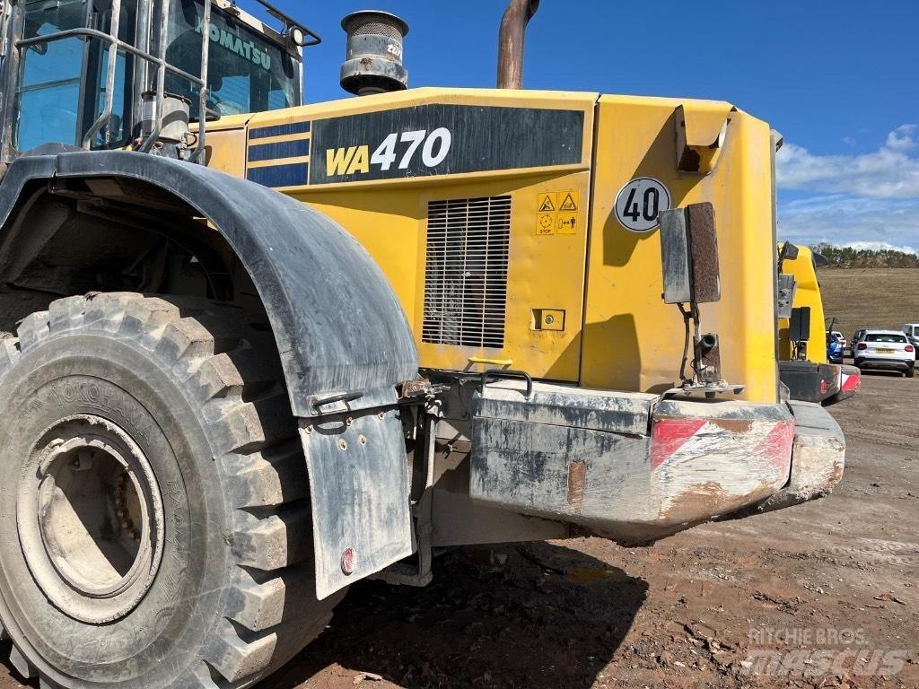 Komatsu WA 470 Læssemaskiner på hjul