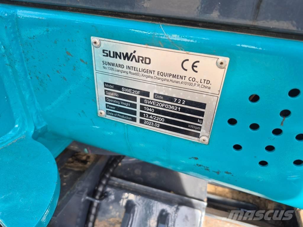 Sunward SWE 20 F Minigravemaskiner