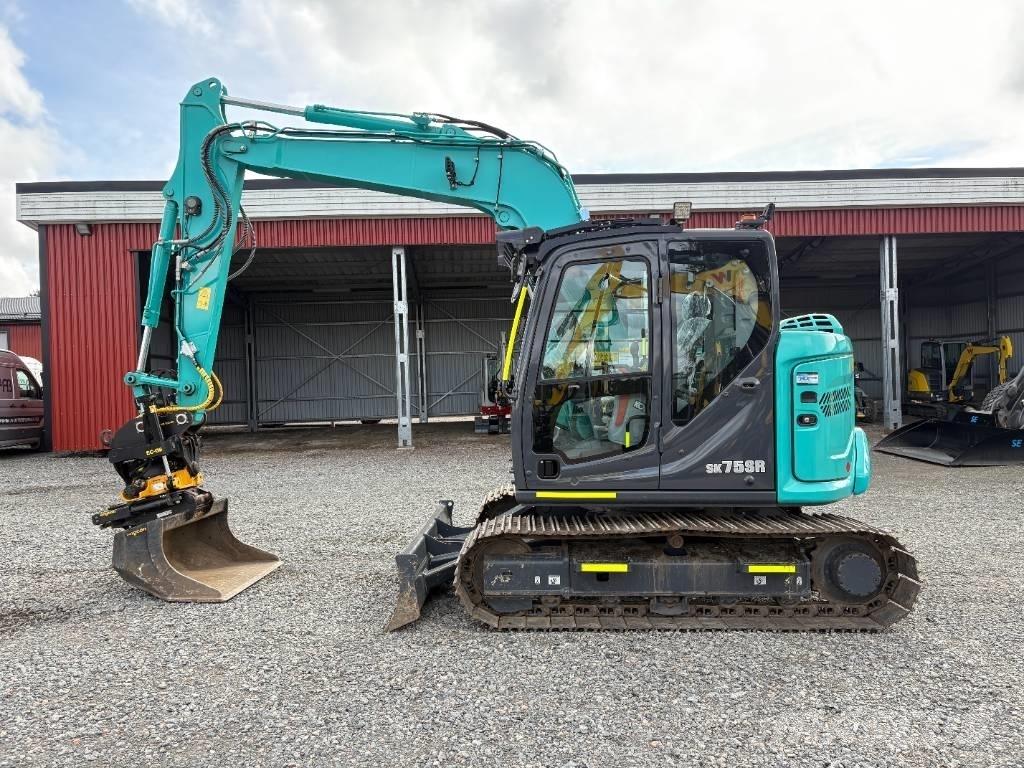 Kobelco SK75SR-7 Midi-gravemaskiner 7t - 12t
