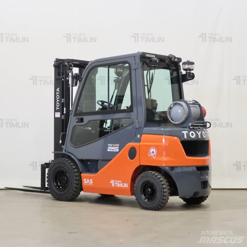 Toyota 02-8FGF25 LPG gaffeltrucks