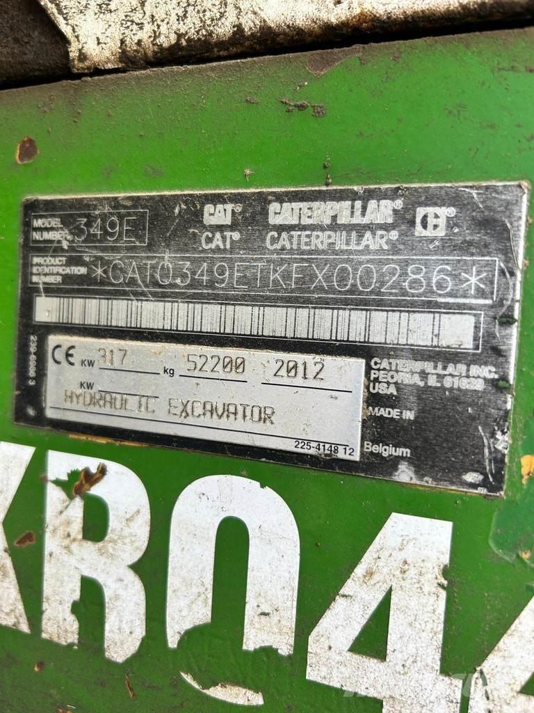 CAT 349EL VG Gravemaskiner på larvebånd