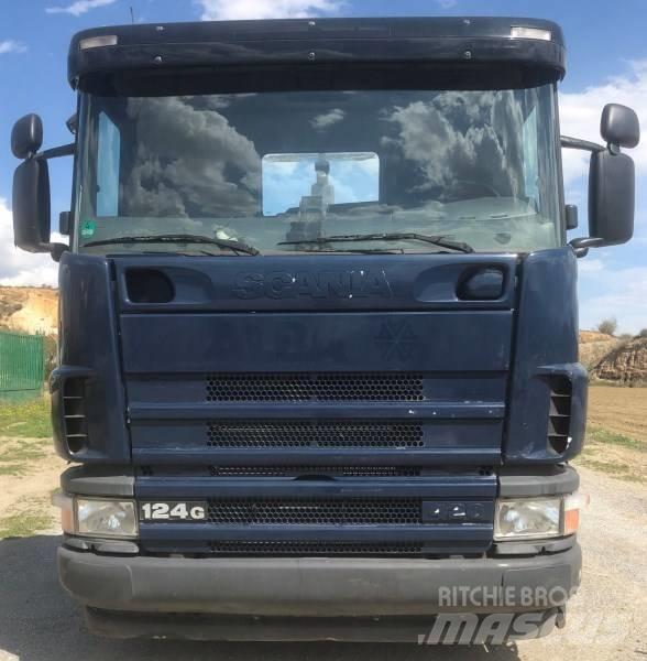 Scania 124 G Lastbiler med tip