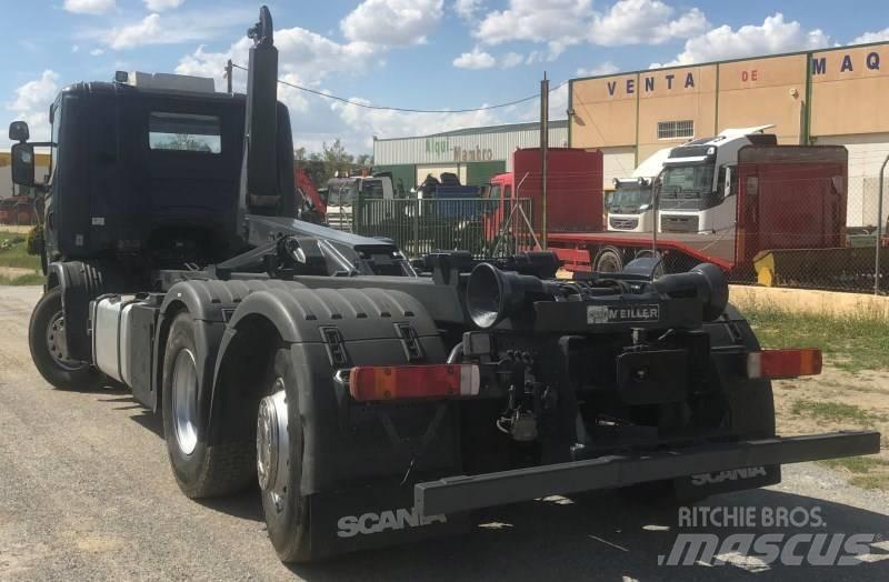 Scania 124 G Lastbiler med tip