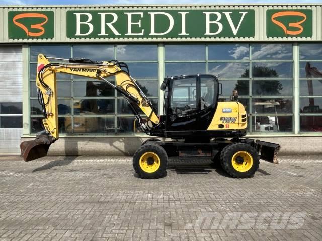 Yanmar TW 110 W Gravemaskiner på hjul