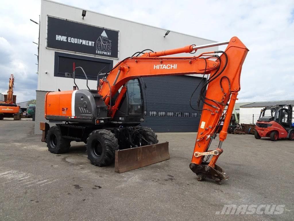 Hitachi ZX140W-3 Gravemaskiner på hjul