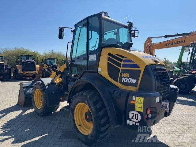 Komatsu WA 100 M Læssemaskiner på hjul